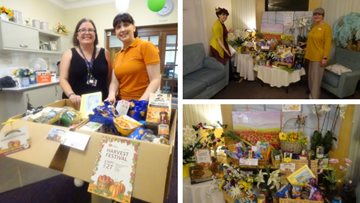 Activities take an autumnal twist at Grimsby care home